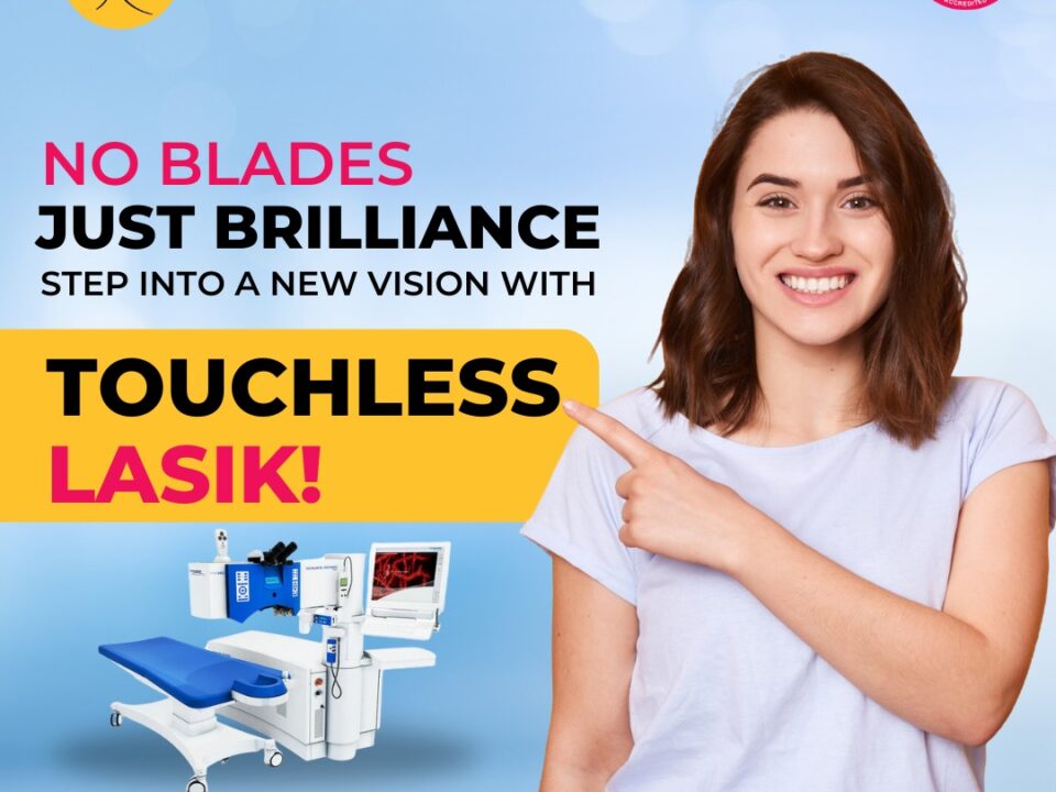 Touch-free Lasik laser surgery at Best Eye Hospital in Bathinda